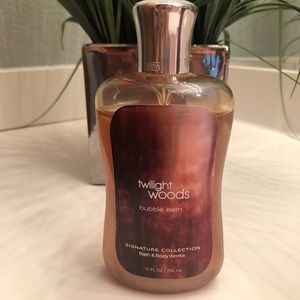 Bath & Body Works Twilight Woods Bubble Bath used 85%left